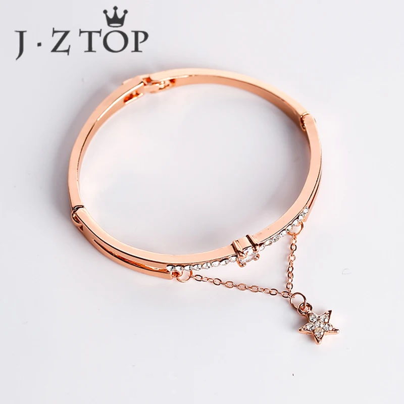 Jztop Crystal Star браслет геометрический пятиконечная звезда кулон кисточкой Браслеты