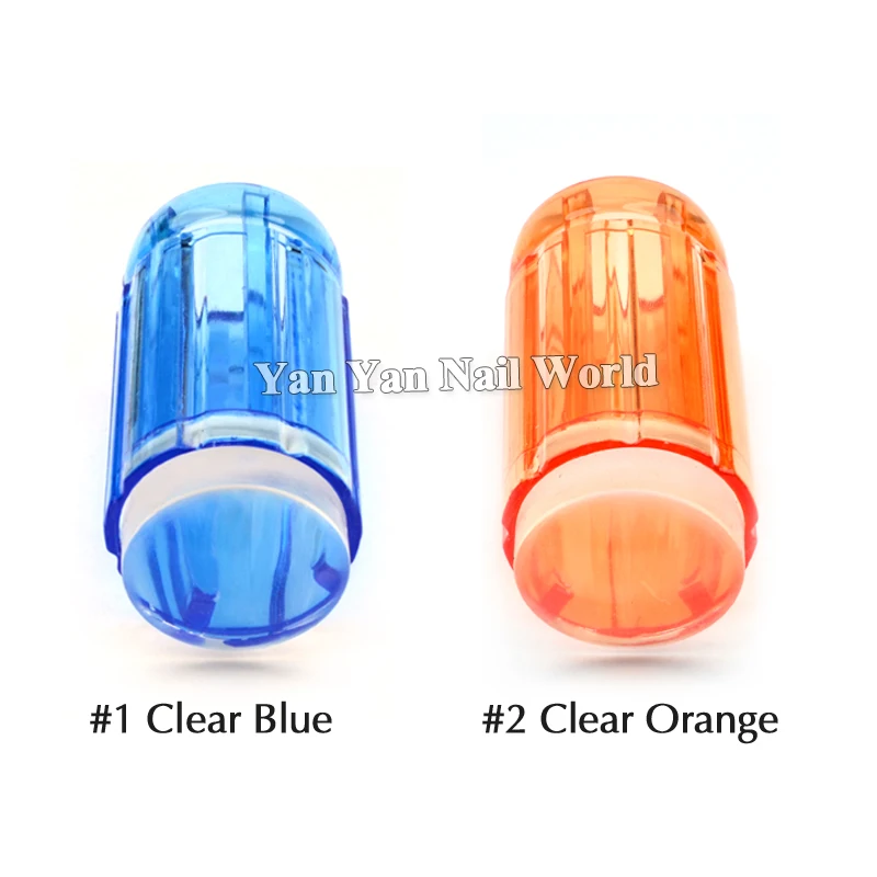 Новый высококачественный прозрачный штамп конфетного цвета мягкий силиконовый