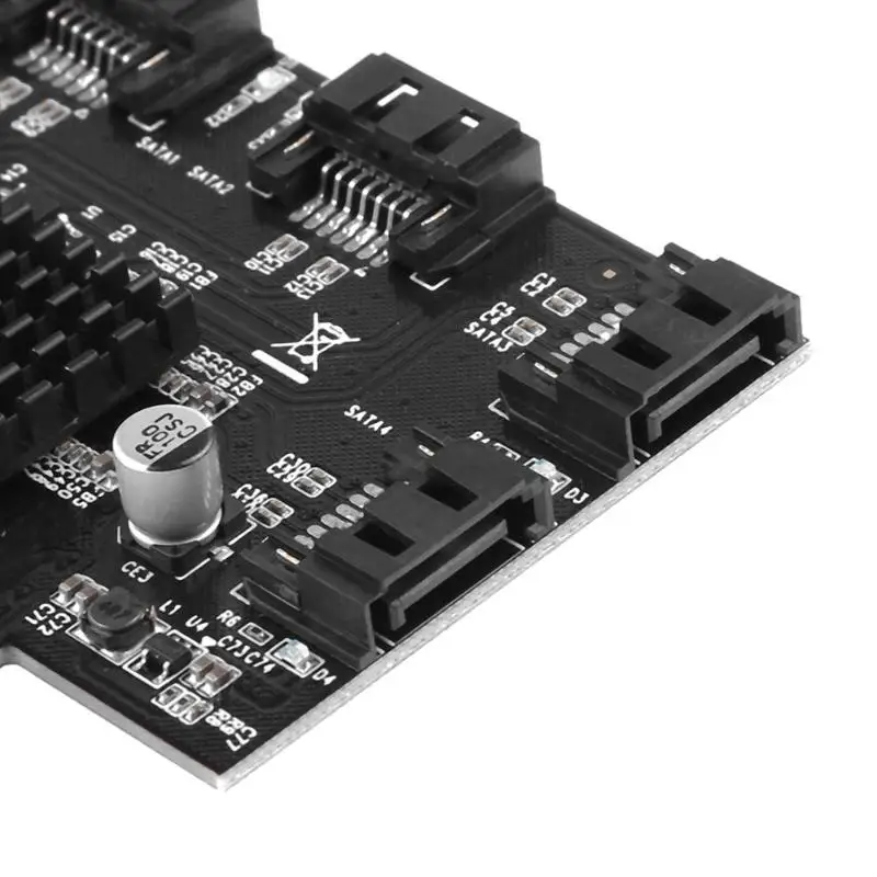 4 порта SATA 6G PCI Express контроллер карты PCI-e для SATA III 3,0 конвертер Поддержка низкопрофильный кронштейн SATA3 W/88SE9215 чип