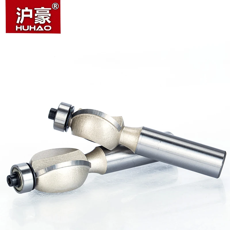 HUHAO 1 шт. хвостовик 1/2 "1/4" Круглый Резной бит с ЧПУ деревообрабатывающий