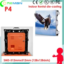 HD видео тонкий ТВ светодиодный настенный экран p4 ph4 smd2121 smd2020