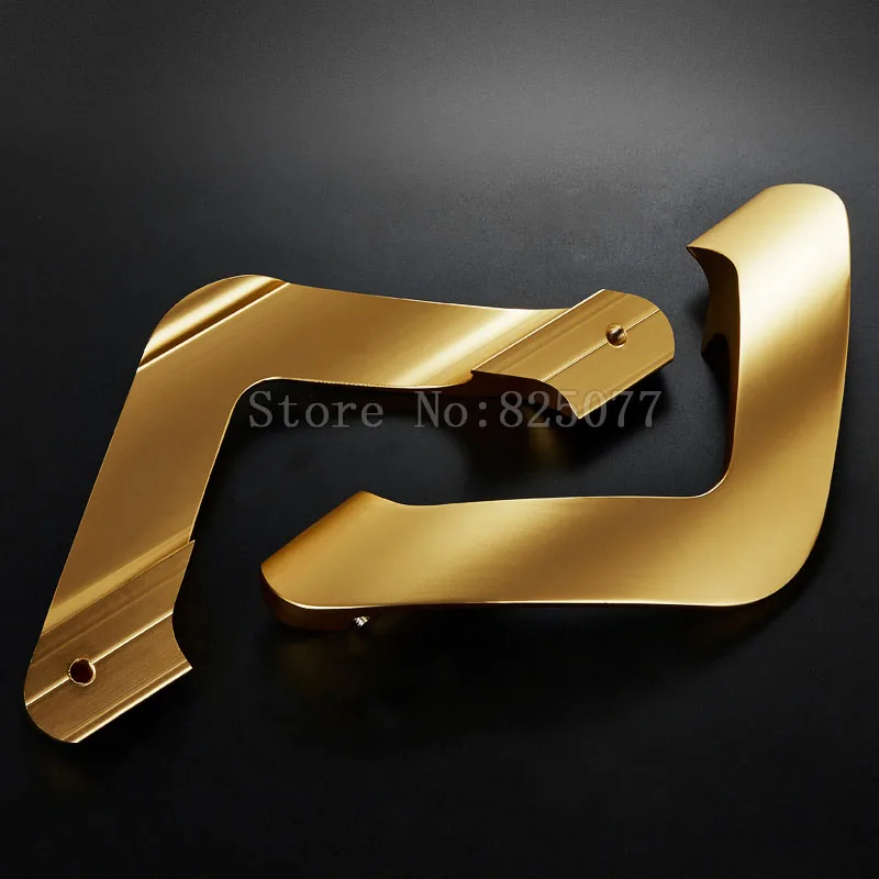 Простой сплошной Шампань/алюминий/Джаз черный цвет Алюминиевый сплав