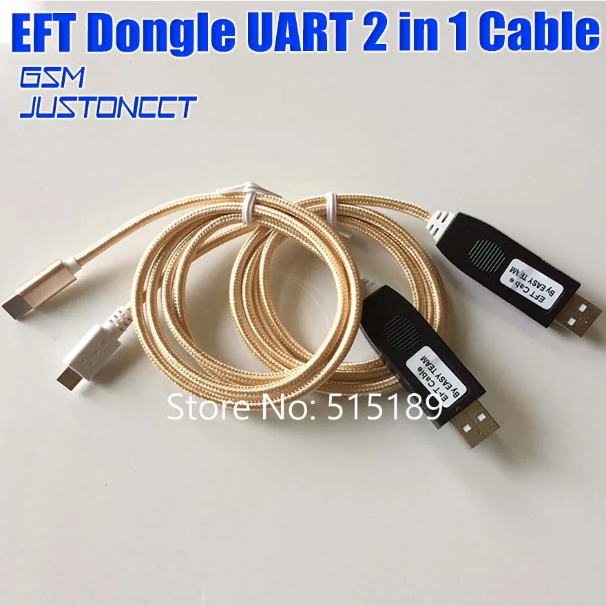 Новинка 2018 100% оригинальный ключ EFT от EASY TEAM/кабель Serial UART 2 в 1 | Мобильные телефоны