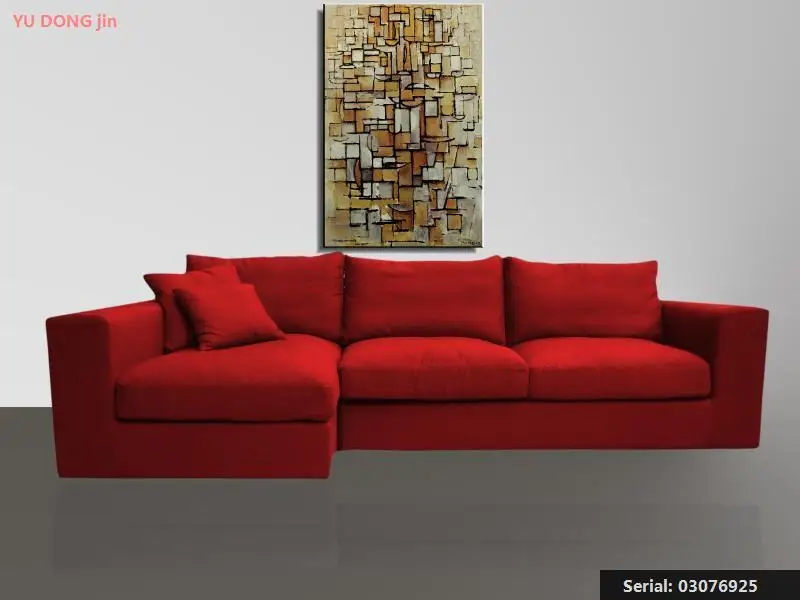 Piet Cornelies Mondrian натюрморт абстрактная масляная живопись арт спрей без рамы холст вино Аэрограф kitchen03076925