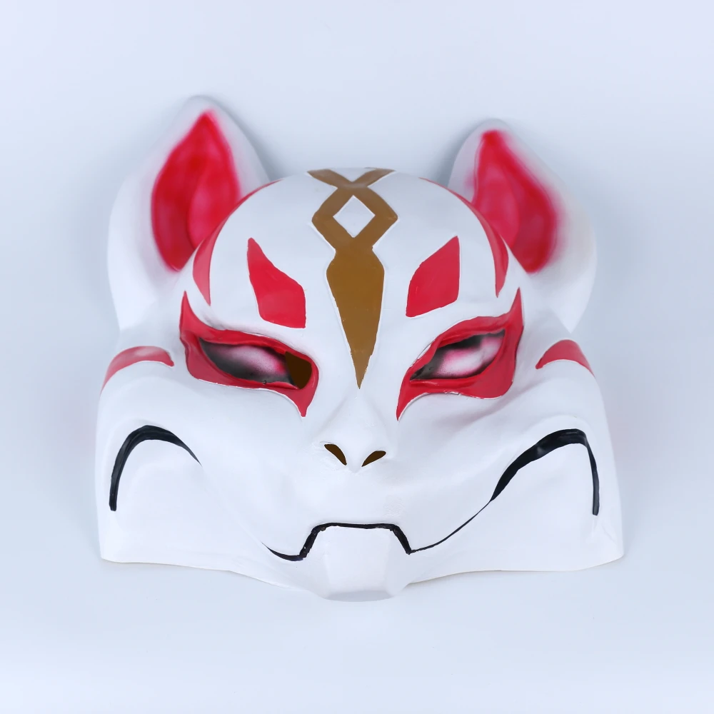 2018 игра дрейф косплей маска для лица лиса kitsune животное полная голова взрослых