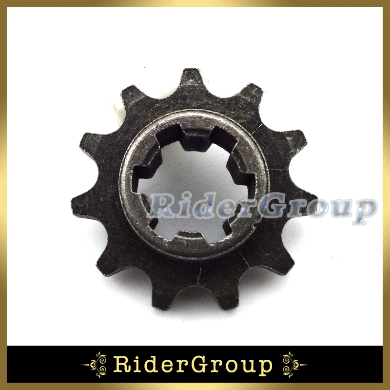 T8F 11 зубчатая передняя муфта барабан коробка передач цепная Звездочка для 47cc 49cc