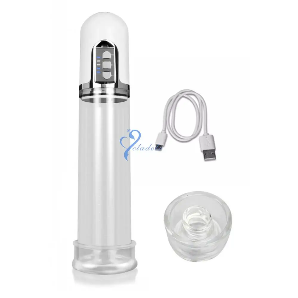 Электрический насос для пениса тренировок увеличения мужчин эрекции вакуумный