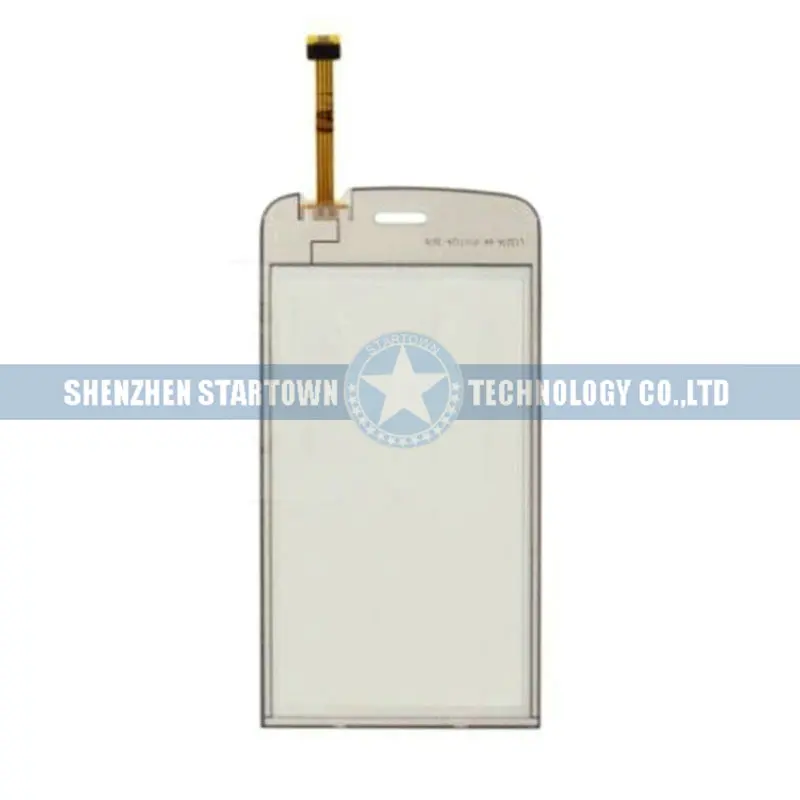 Сенсорный экран дигитайзер Pad Панель переднее стекло объектив для Nokia C5 03 белый с