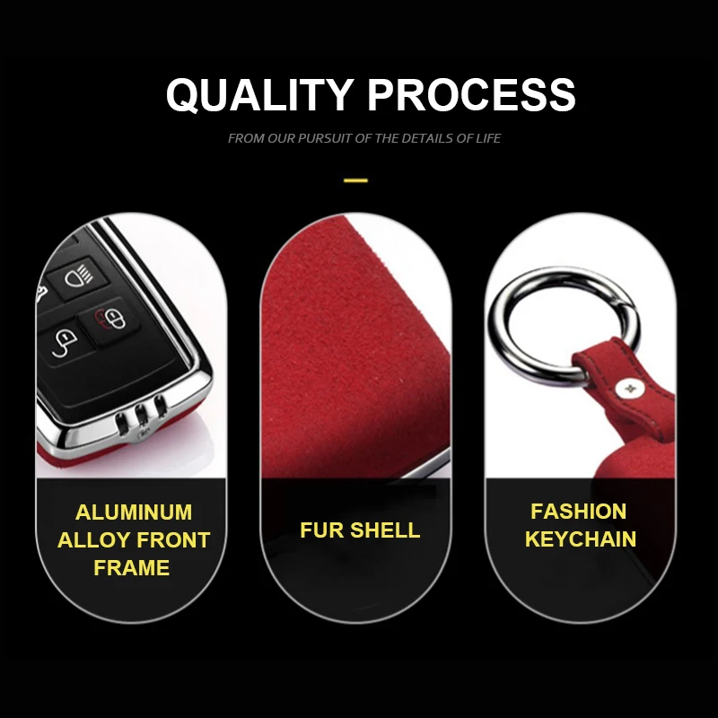 Натуральная кожа оцинкованная брелок для автомобильных ключей чехол Крышка Land