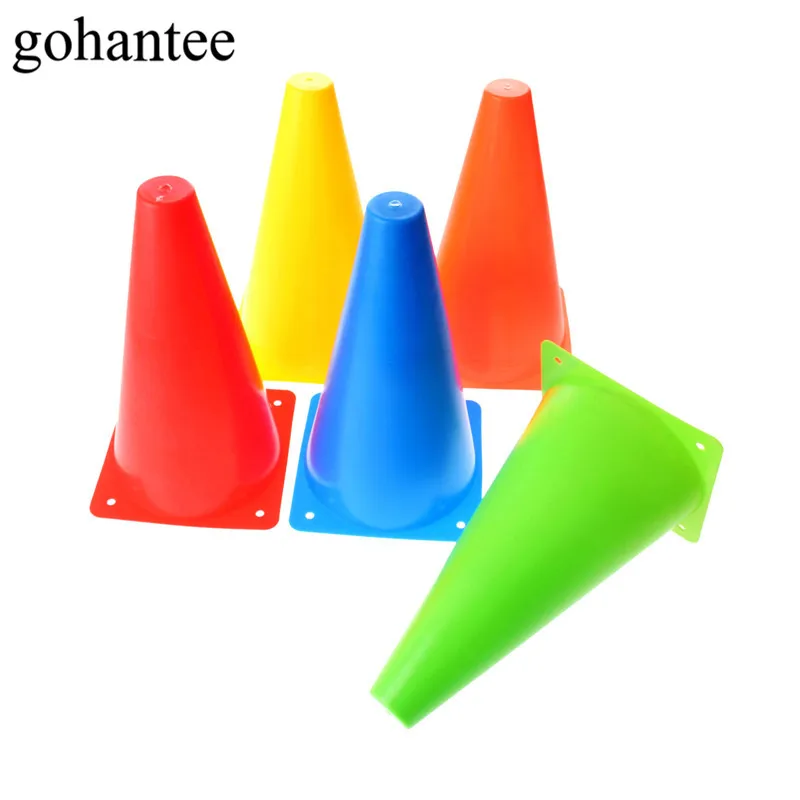 Gohantee 1 шт. 9 дюймов Футбол тренировка ловкости Конус Маркер 23 см Безопасность