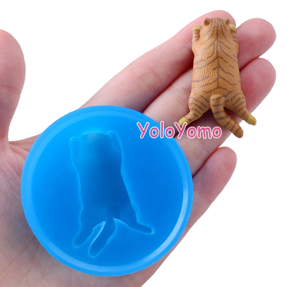 D567YL 38 1 мм 3D силиконовая форма в виде кота животных Sugarcraft помадка Конфеты Шоколад