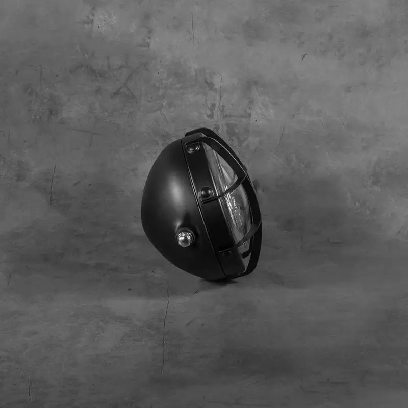 6 9 дюймовая мотоциклетная фара Cafe Racer светодиодсветодиодный для мотоцикла