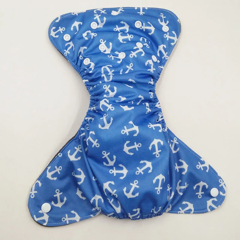 Многоразовые подгузники для детей 0 3 месяцев с двойной ластовицей тканевые