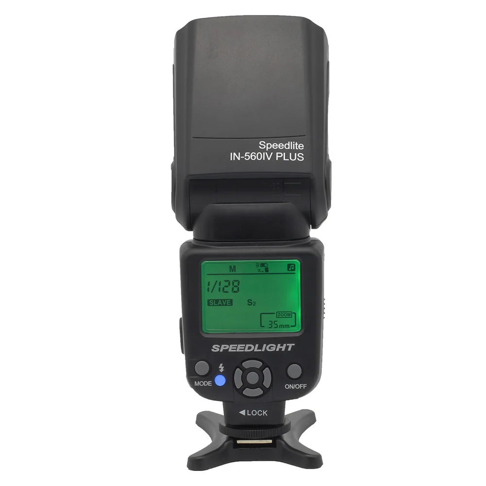 INSEESI универсальная вспышка Speedlite ЖК экран 2 9 s переработка времени руководство S1 S2