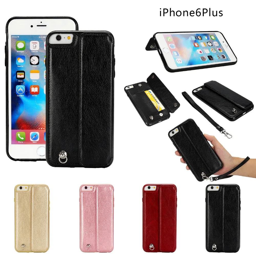 Новый трендовый кожаный чехол кошелек с бриллиантами для iphone 5 6 7 8 Plus X XS Max XR