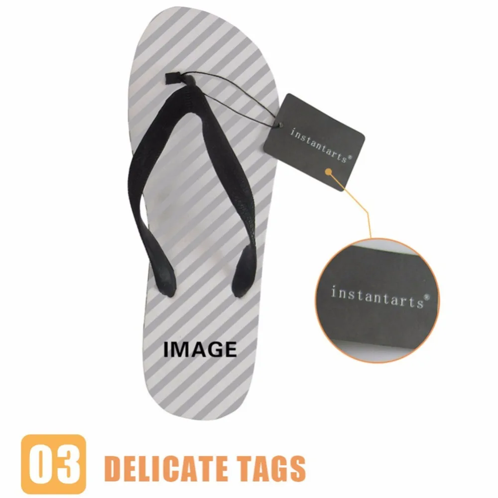 INSTANTARTS Colorful Butterfly Pattern Summer Casual Flip Flops Women Beach Comfy Rubber Slipper Flip-flop for Ladies Flat Shoes | Обувь