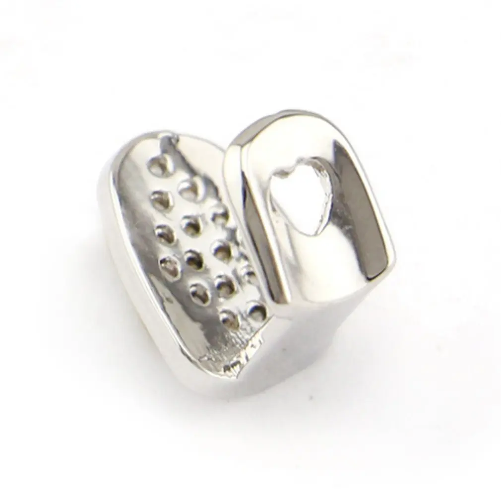 Новинка 1 шт. хип хоп зубы гальванизированная медь праздничное украшения для