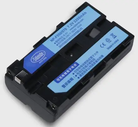Фонарь для фотокамер 6x Светодиодный прожектор 1450Lu 2200 mAh литиевая батарея +
