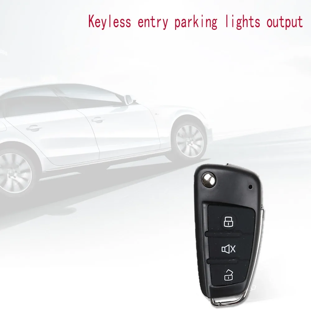 

Car Auto Remote Central Kit Door Lock Locking Vehicle Keyless Entry System With Remote Controllers Car alarm System Universal