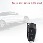 Автомобильная идентификация дверного замка, блокировка автомобиля, бесключевая Система доступа с пультом дистанционного управления, Универсальная автомобильная система сигнализации