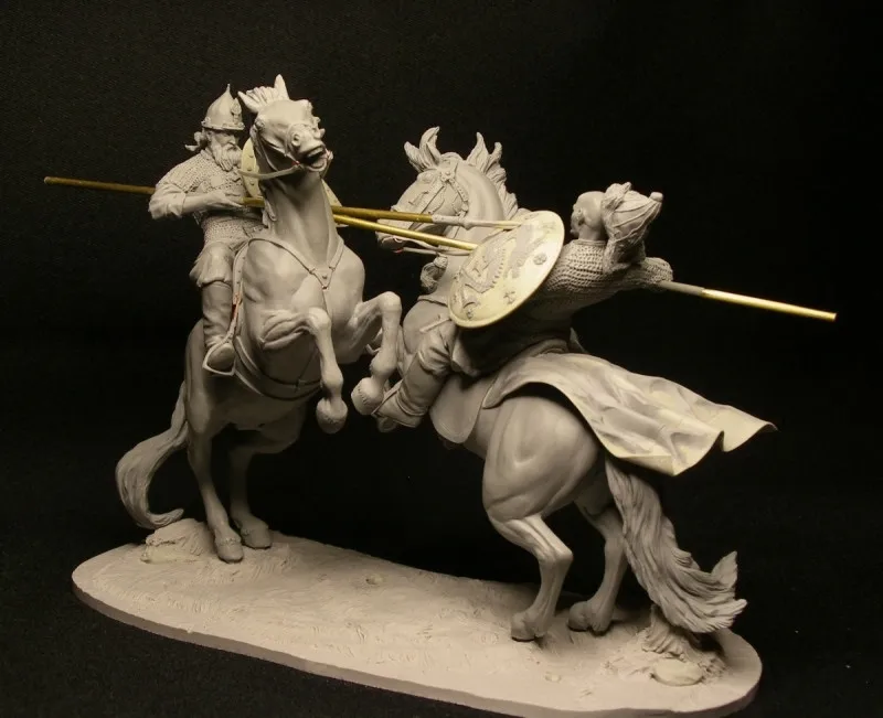 1:24 модельная фигурка из смолы разобранный Неокрашенный набор // G001|resin figure models|model