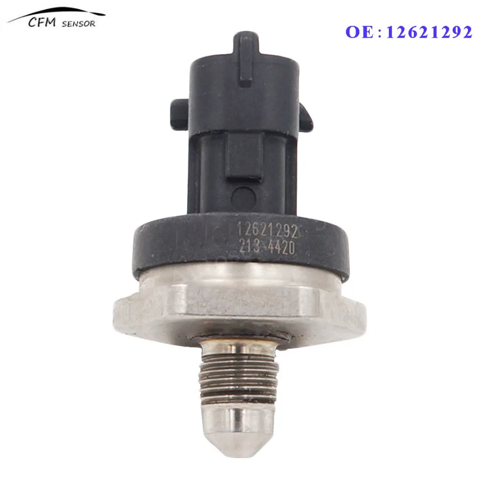 Купи New 12621292 Fuel Injection Fuel Rail Pressure Sensor For GM за 673 рублей в магазине AliExpress