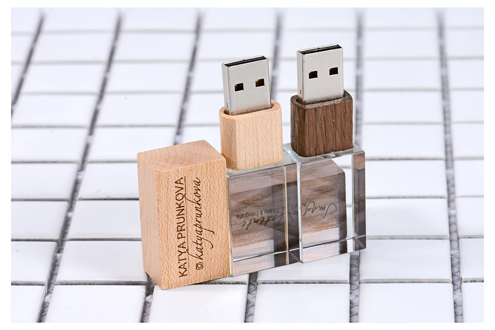 JASTER(10 шт. бесплатный логотип) USB 2,0 свадебная фотография подарок деревянный Кристалл Деревянный 64 ГБ 32 ГБ 16 ГБ 4 ГБ памяти флэш-накопитель
