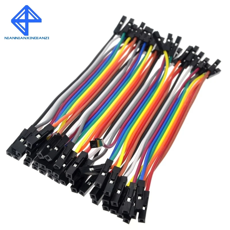 Кабель Dupont 10 см Женский женский (стандартный) для arduino 40 шт.|jumper wire|jumper arduinoc c |