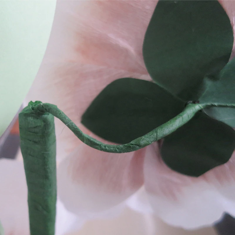 Бумага ручной работы Искусственные цветы розы с листьями DIY книги по искусству