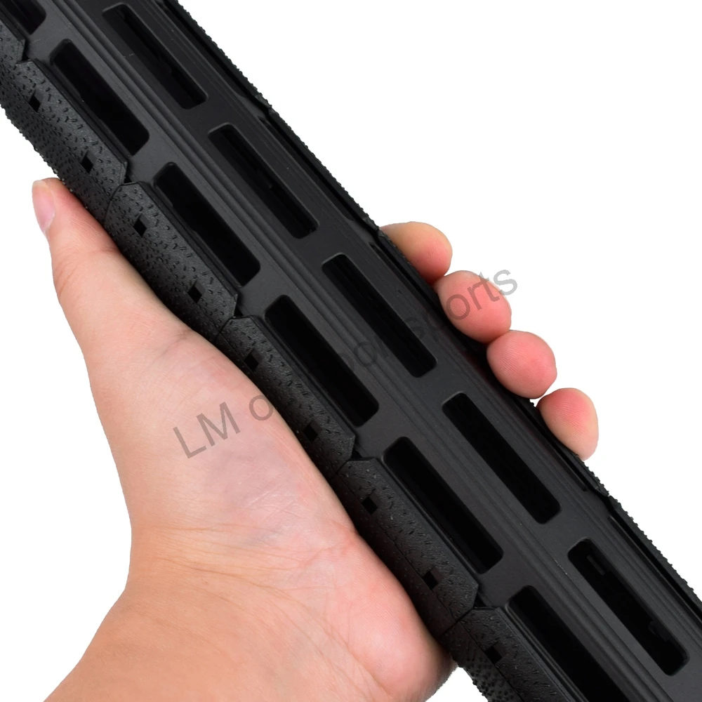 

AR15 12 Pieces M-LOK Airsoft Handguard Rail Cover Airsoft MLOK System Hand Protector Accessories Kit Subzero Hand Protector