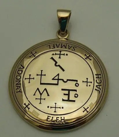 Серебряный или золотой кулон Archangel Samael Talisman Sigil of Angelic|Подвески| |