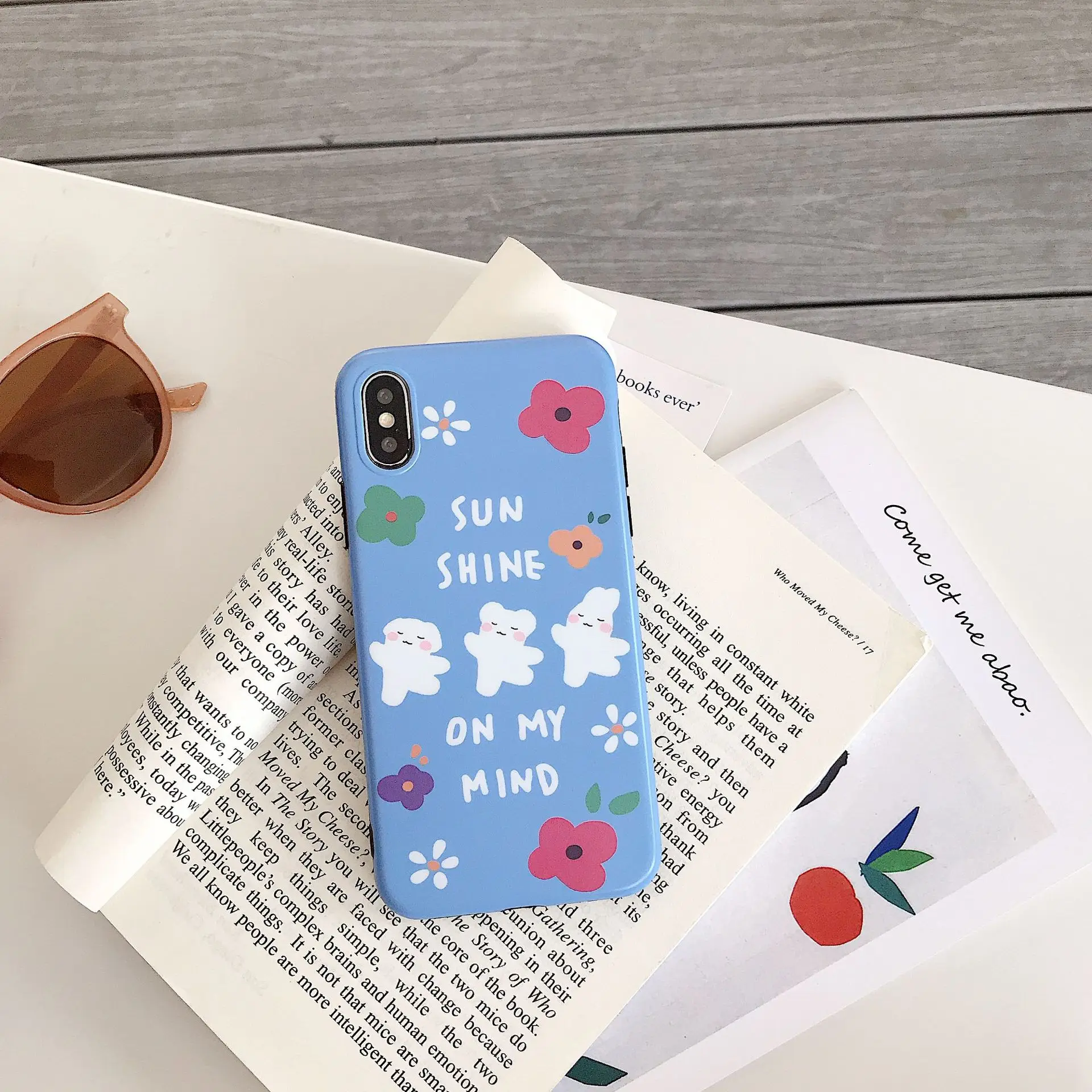 Kawaii японский мультфильм медведь телефон чехол для iPhone 7 Puls 6 S 8 X Xsmax Xr Xs Чехлы Ретро