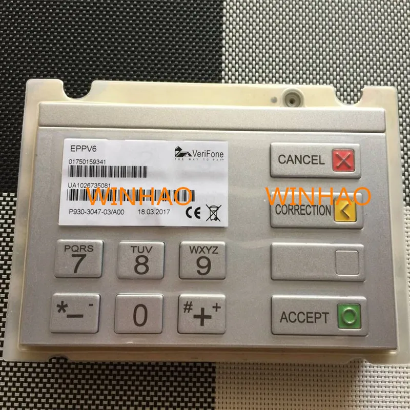 Новые оригинальные запчасти для банкомата wincor английская версия EPP V6 клавиатура
