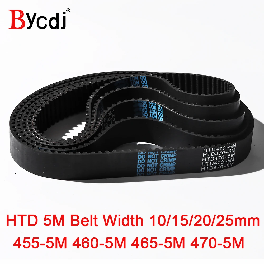 Зубчатый ремень Arc HTD 5M C = 455/460/465/470 ширина 10/15/20/25 мм зубцы 91 92 93 94 HTD5M синхронный 455 5 м