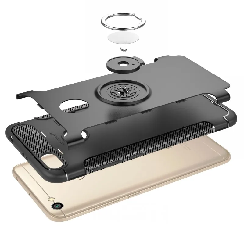 Чехол для xiaomi redmi Примечание 5a Prime Pro Redmi Y1 Lite противоударный Магнитный кронштейн