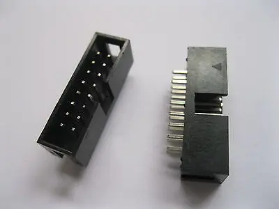 

50 шт 16 PIN Мужская коробка коннектор 2,54 мм