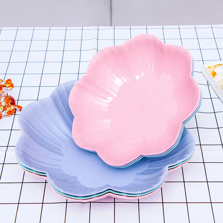 Фруктовые закуски лоток пластик в форме цветов гайка семена дыни декоративный