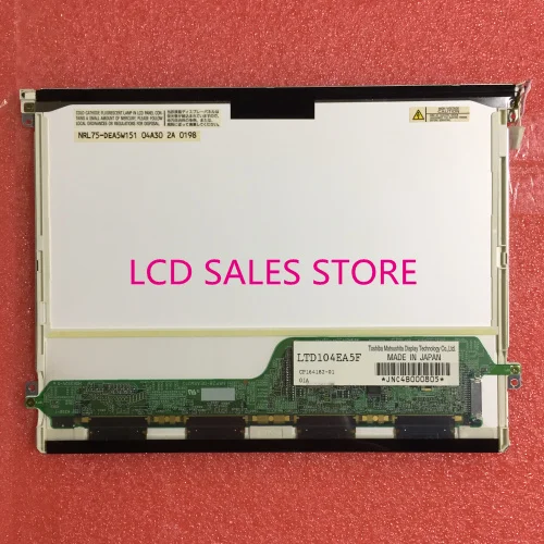LTD104EA5F  10.4 INCH  Original     LTPS TFT-LCD MADE IN JAPAN