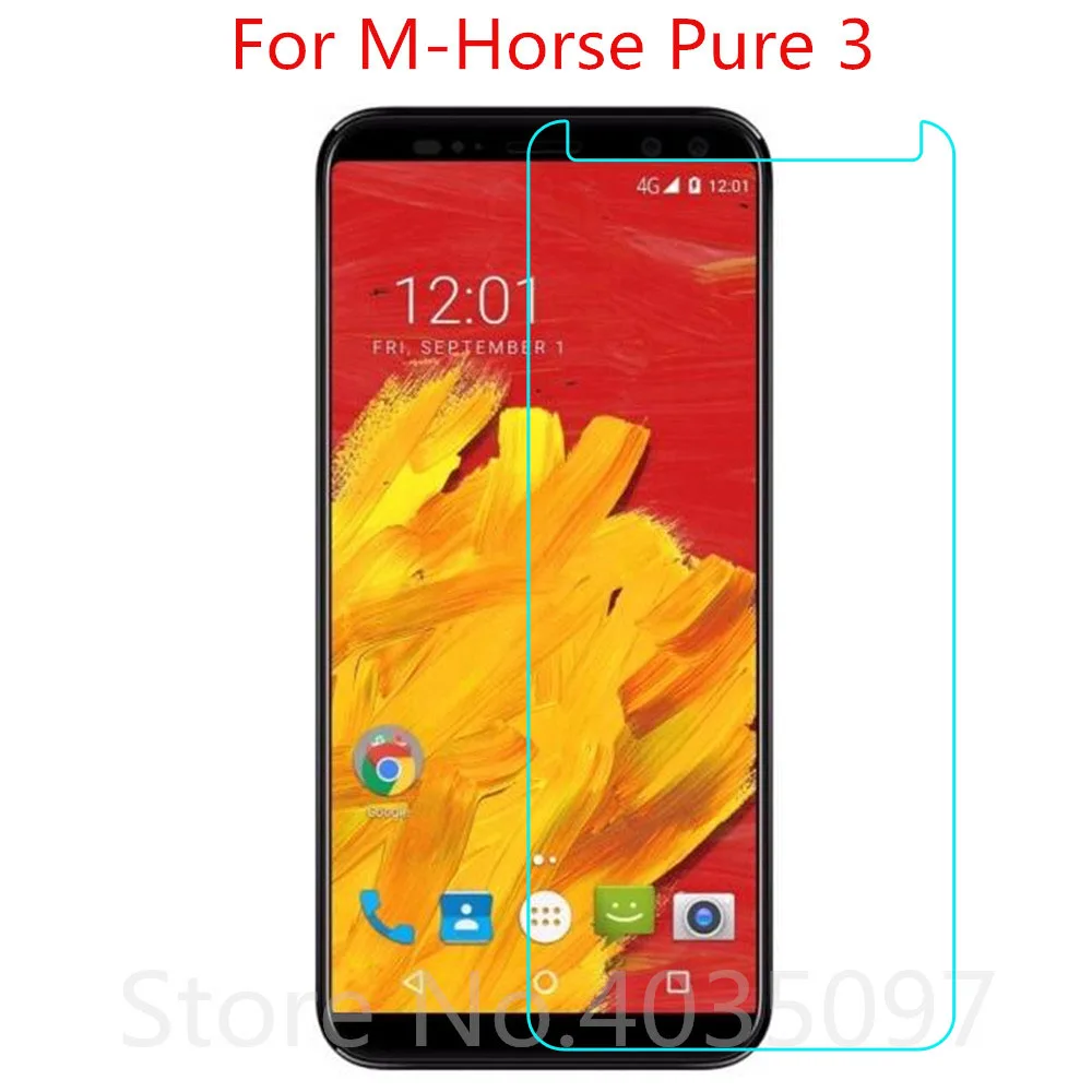 2pcs 2.5D 9H For M-Horse Pure 3 Tempered Glass Protective Film Explosion-proof Screen Protector | Мобильные телефоны и