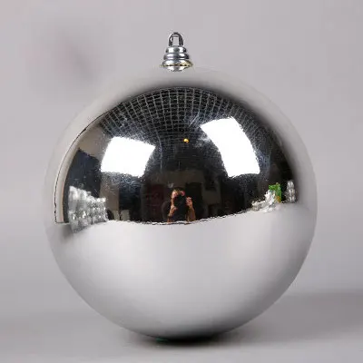 15cm Silver 2Pcs 3-28 см, серебристый матовый Рождественский шар, высокое качество, дерево, для дома, год, снеговик, декоративные, вечерние, креативные, подвесные принадлежности - Цвет: 15cm Silver 2Pcs