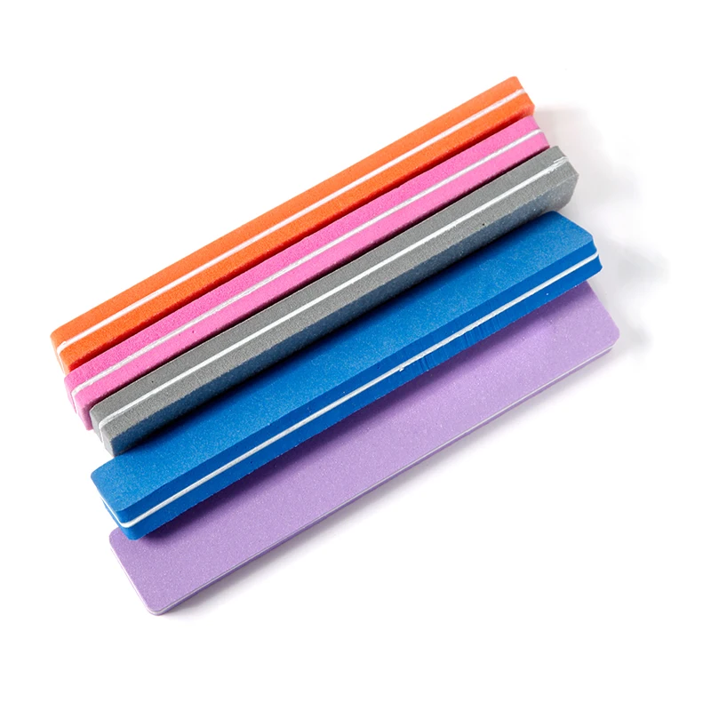 RSTYLE 1PC Nail Tools Sanding Washable Manicure Tool File Art Polish Sandpaper Strip Bar Set Polishing | Красота и здоровье