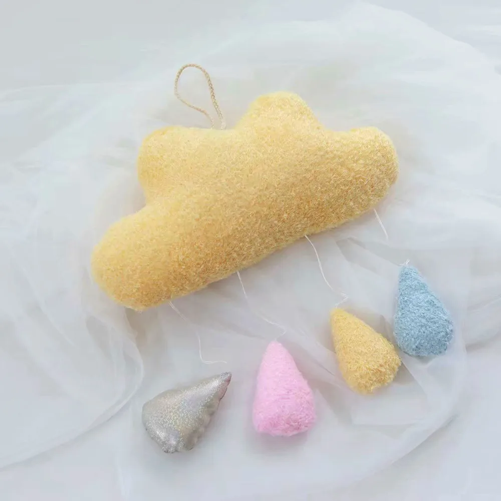 INS cloud moon плюшевая подушка kawaii игрушка облако розовый желтый синий цвет украшение