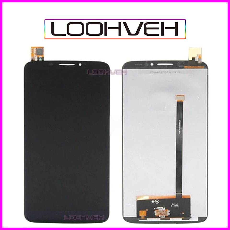 

10Pcs/lot 6.0" For Alcatel One Touch Hero OT8020 LCD Display Touch Screen Assembly With frame Digitizer