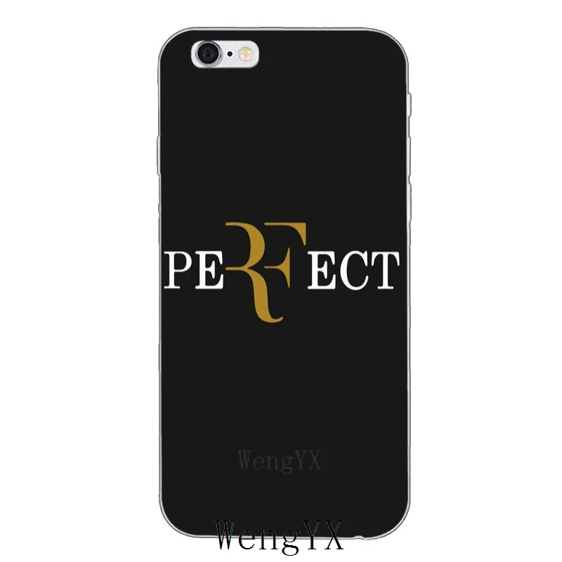Tennis Roger Federer RF logo Soft phone case For Huawei Honor 4c 5c 5x 6x V10 Y5 Y6 Y7 II Mate 8 9 10 P8 P9 P10 Lite plus - Color: RogerFedererA08