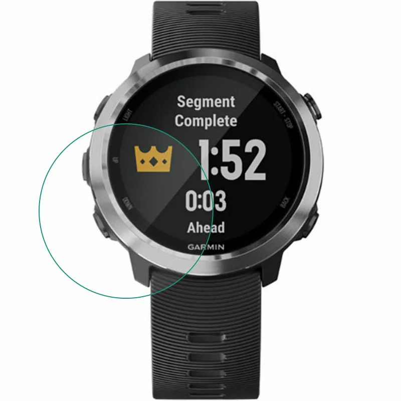 Ультрапрозрачная защитная пленка из закаленного стекла для Garmin Forerunner 645