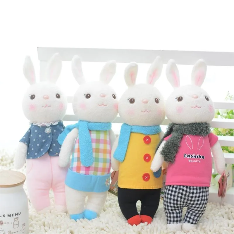 Tiramisu Bunny Toy Plush Scarf Red Rabbit Dolls for Girls Birthday Gifts Kids Stuffed toy girl doll | Игрушки и хобби