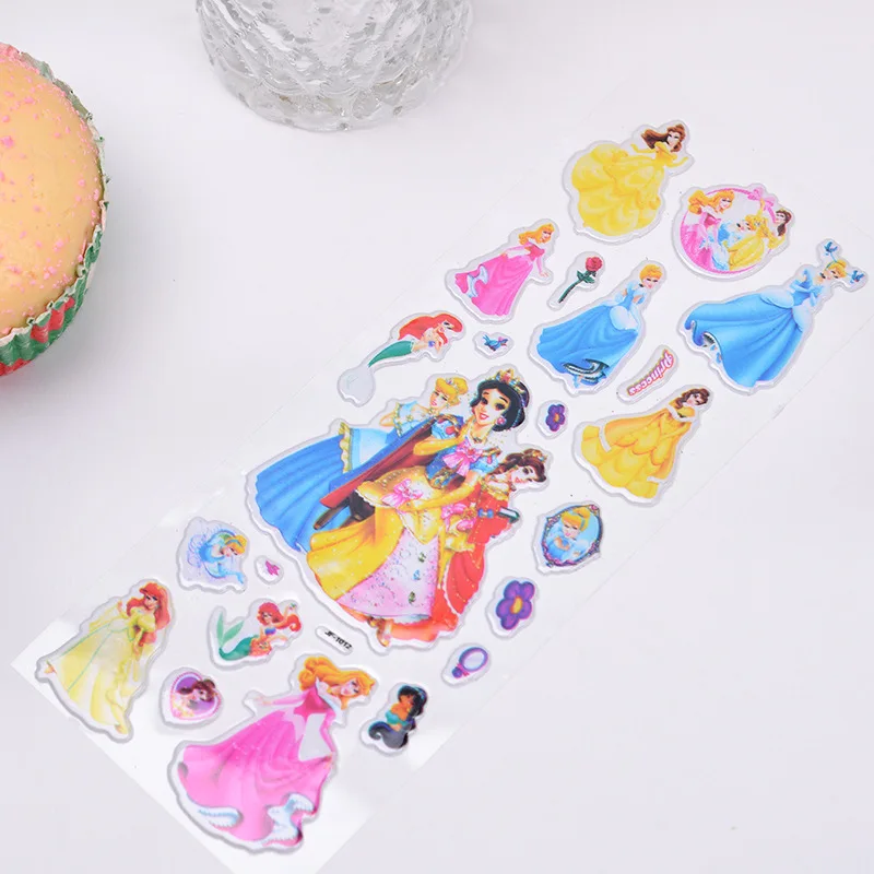 10 шт Белоснежка наклейки с картинками принцесс Скрапбукинг для детских комнат