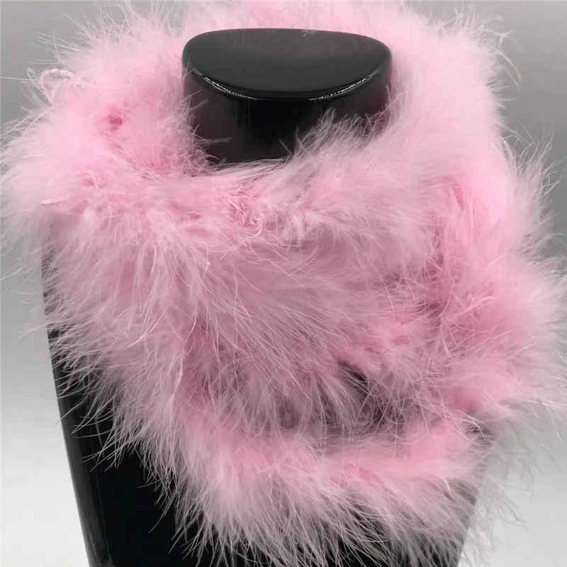5 шт. розовый маскарадный костюм аксессуар Перо Боа Шарф своих курица боа 2 м