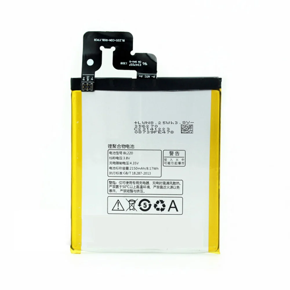 High Quality For Lenovo S850 Battery 2150mAh Compatible S850T Phone Batteries BL220 With Free Tools | Мобильные телефоны и