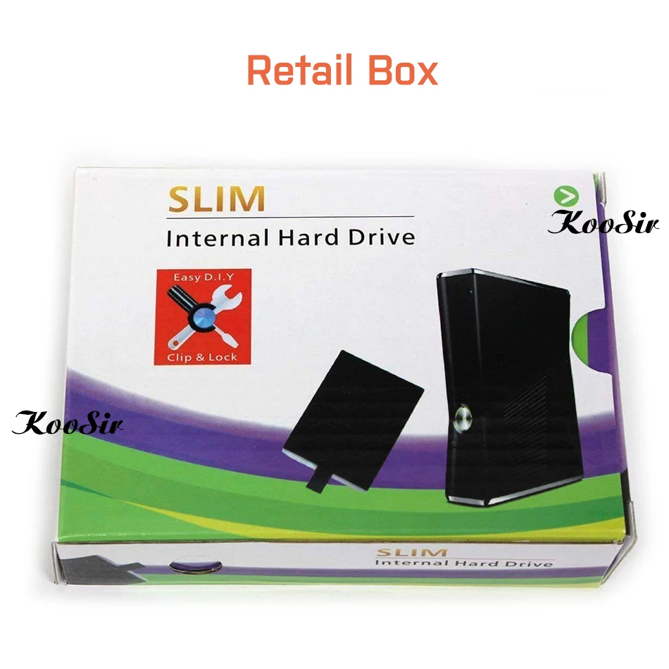 Оригинальный 250G жесткий диск для электронной консоли 250 Гб HDD Microsoft XBOX 360 S / E